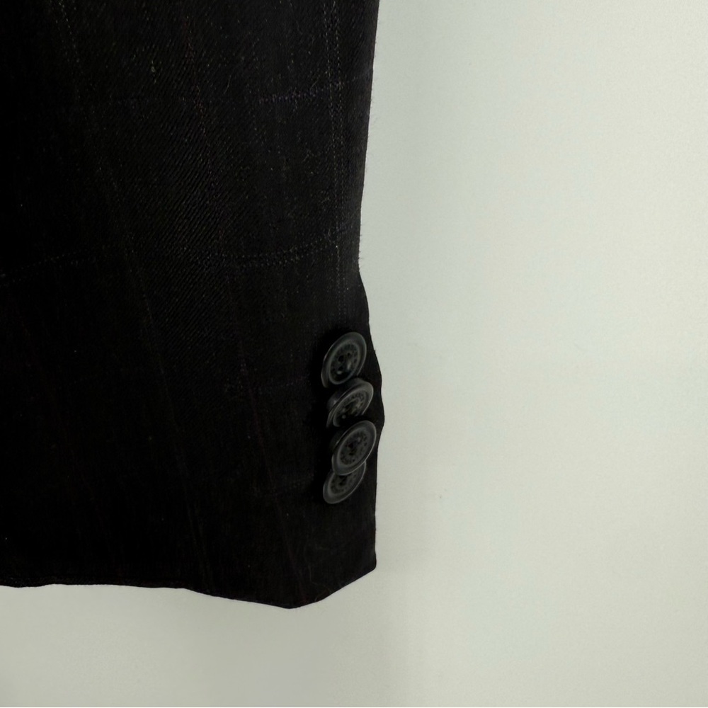 R.J. Classics Sterling Collection Show Coat Size 4S Black Worsted Wool 4-button - Picture 7 of 10
